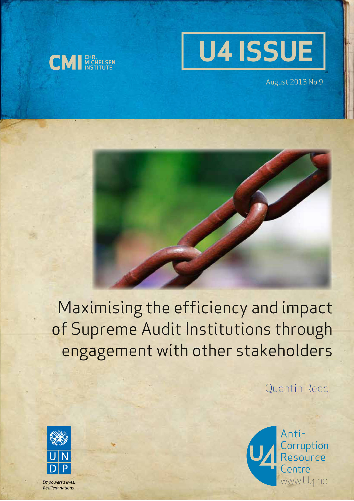 Maximising the efficiency and impact of Supreme Audit Institutions through engagement with other stakeholders