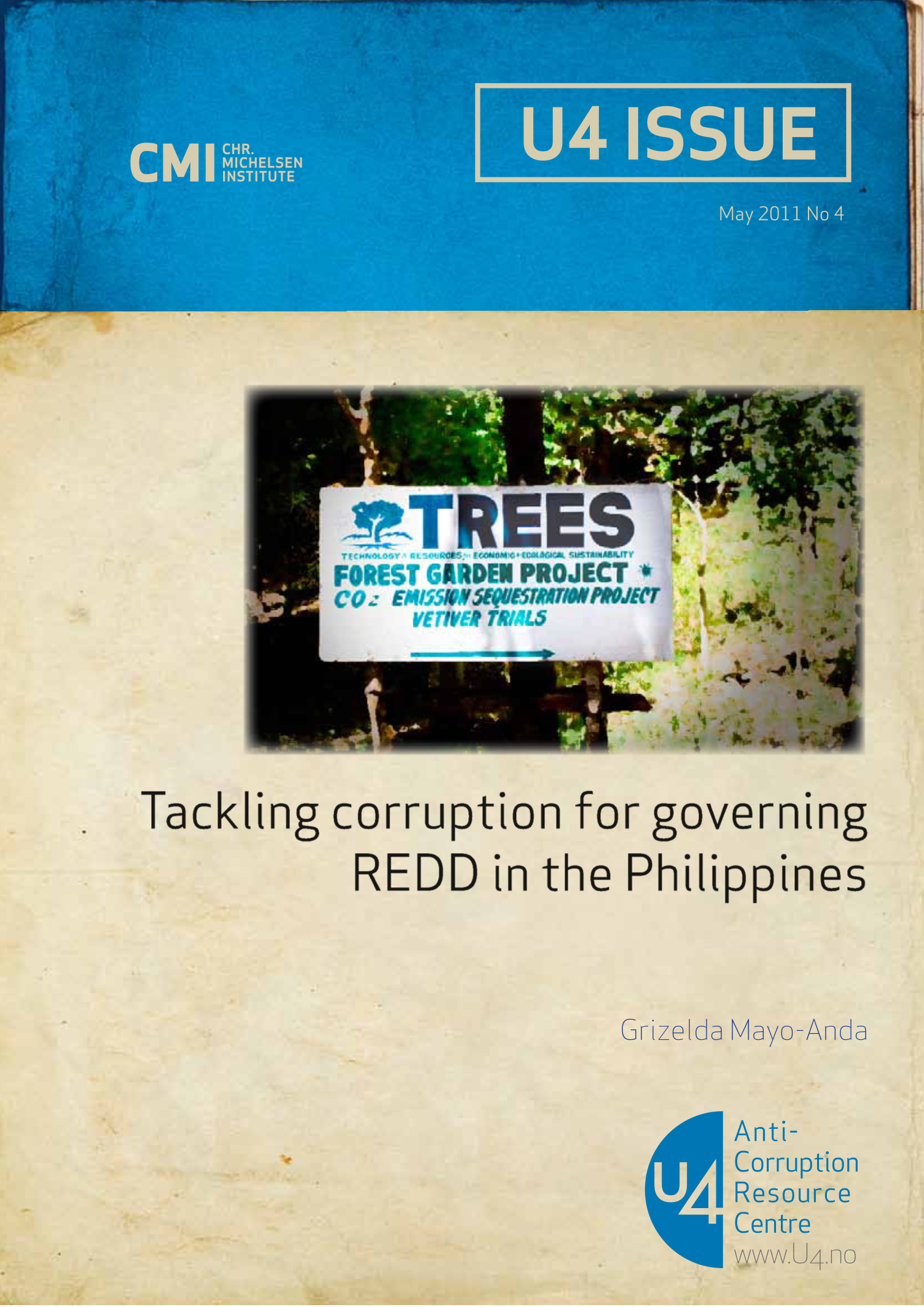 Tackling corruption for governing REDD in the Philippines