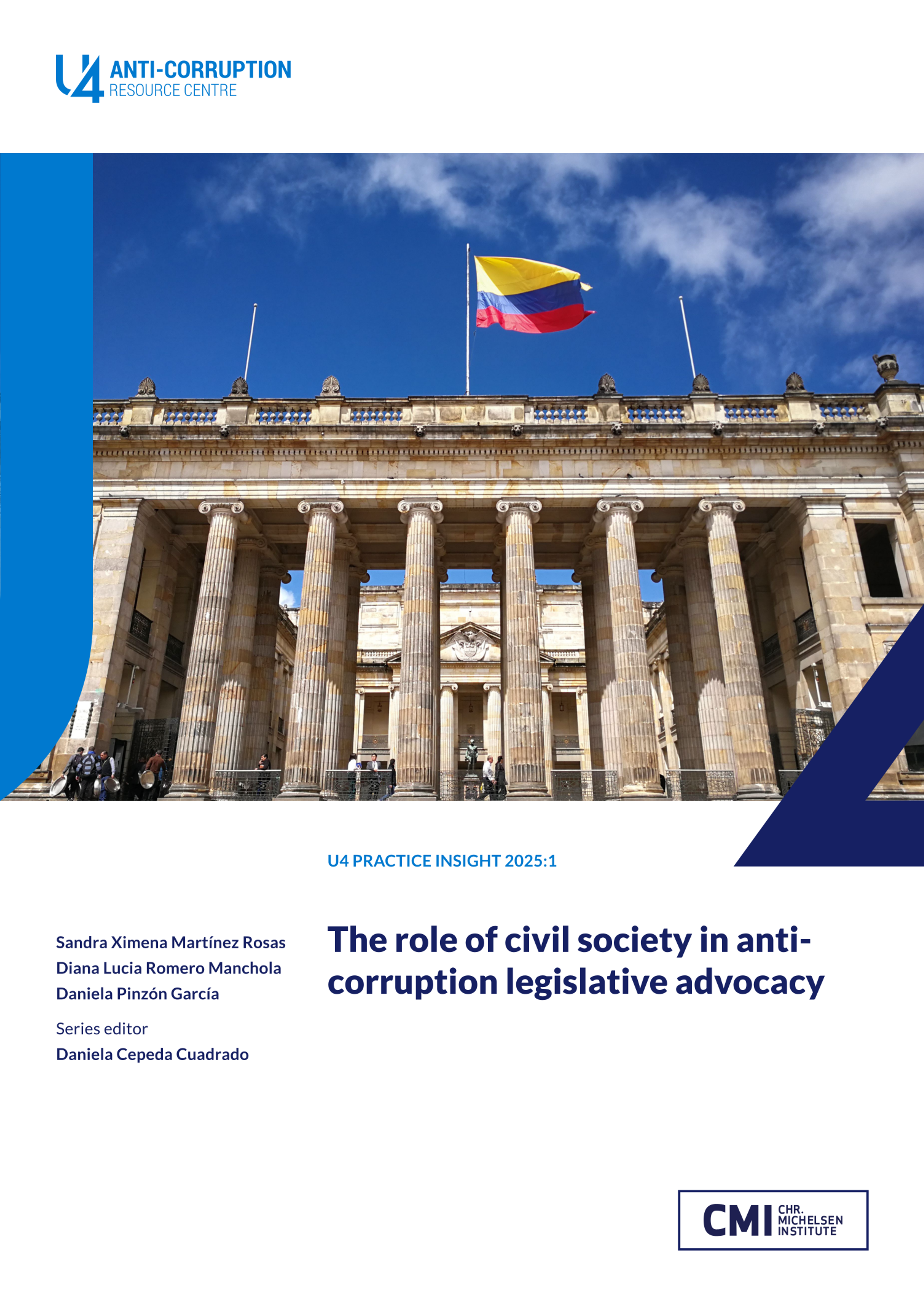 The role of civil society in anti-corruption legislative advocacy: Cases from Colombia's National Development Plan and Healthcare Reform