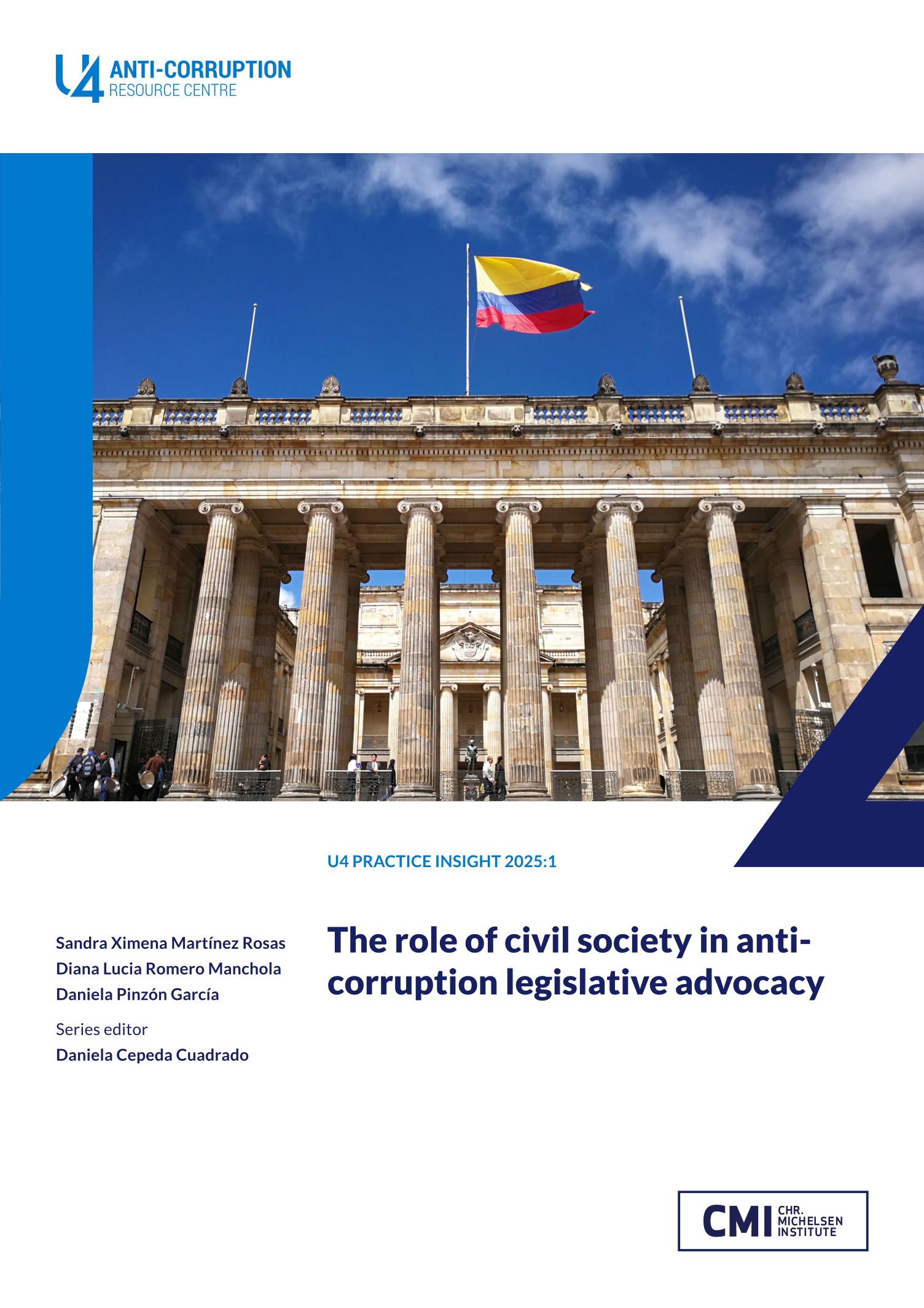 The role of civil society in anti-corruption legislative advocacy: Cases from Colombia's National Development Plan and Healthcare Reform