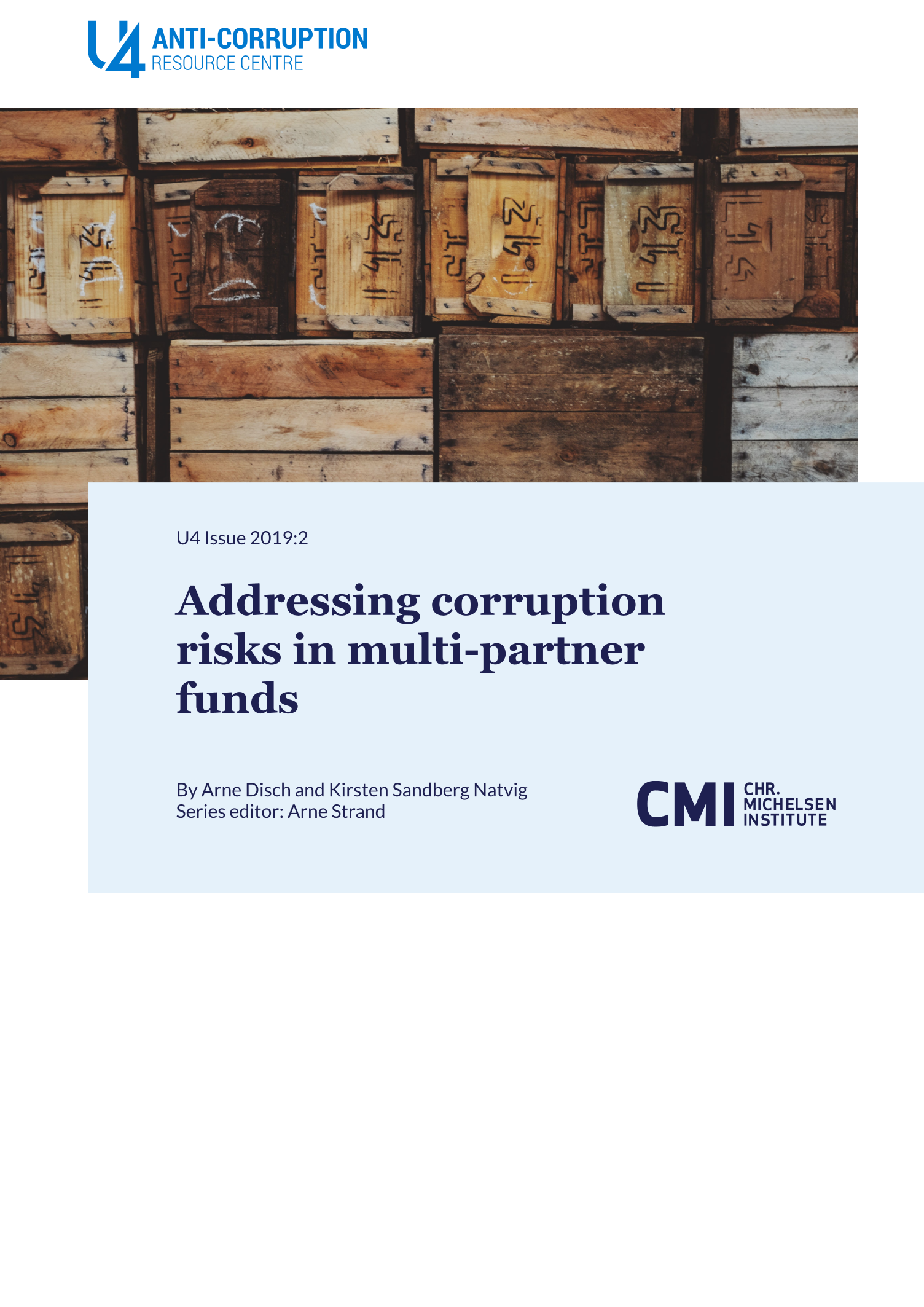 Addressing corruption risks in multi-partner funds