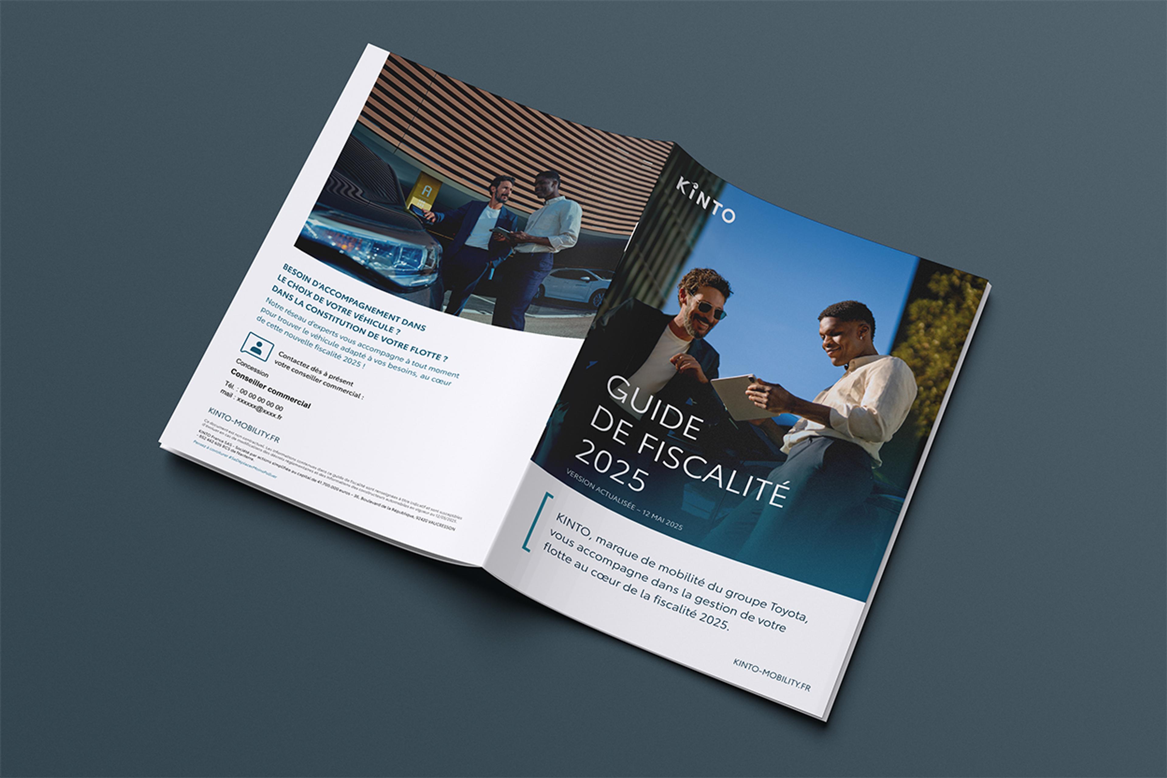 Mise en page de brochure pour Mobilité / automobile