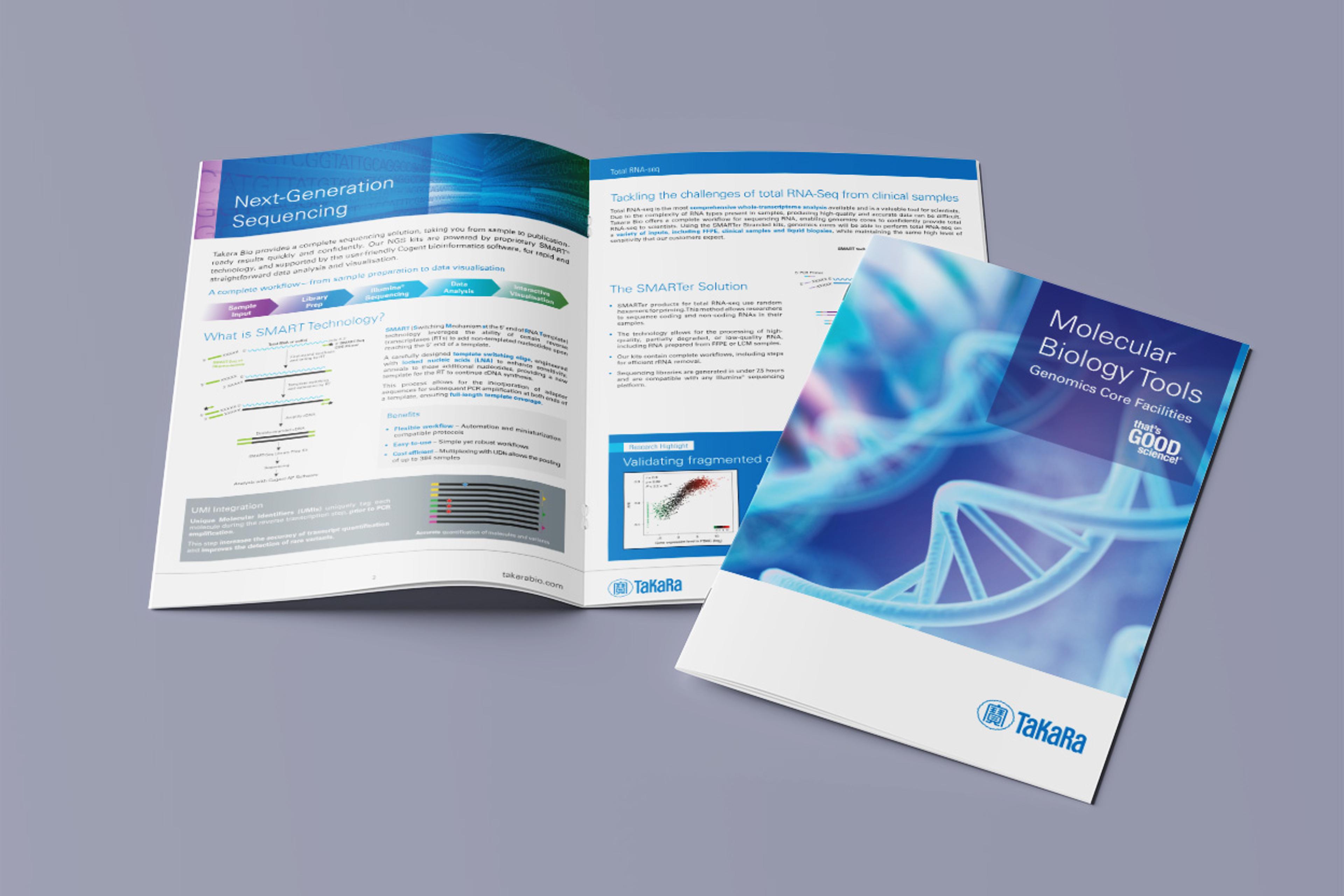 Brochure technique pour Sciences de la vie / biotech