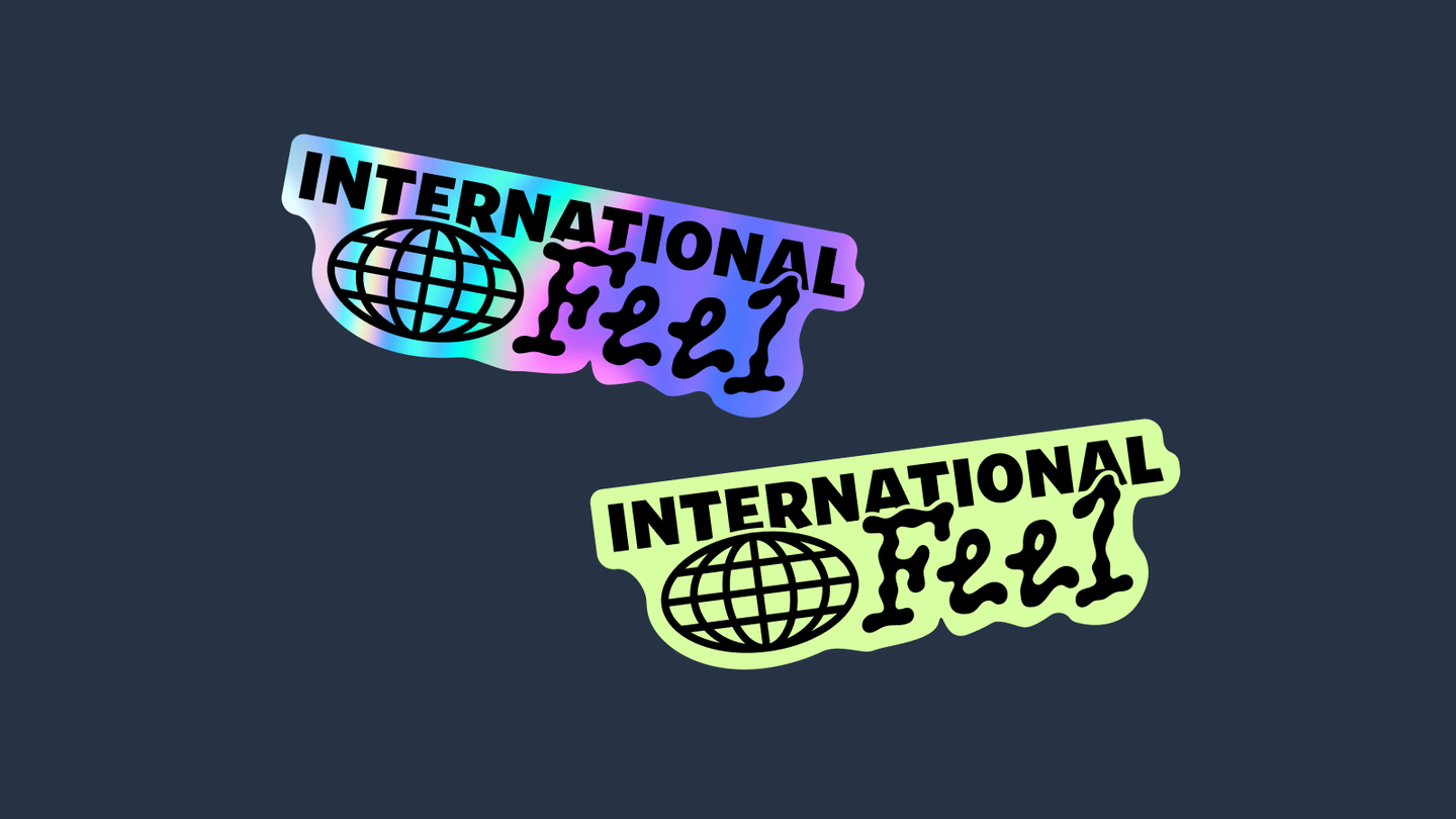 International Feel Stickers