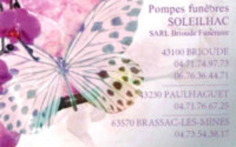 Pompes Funèbres Soleilhac