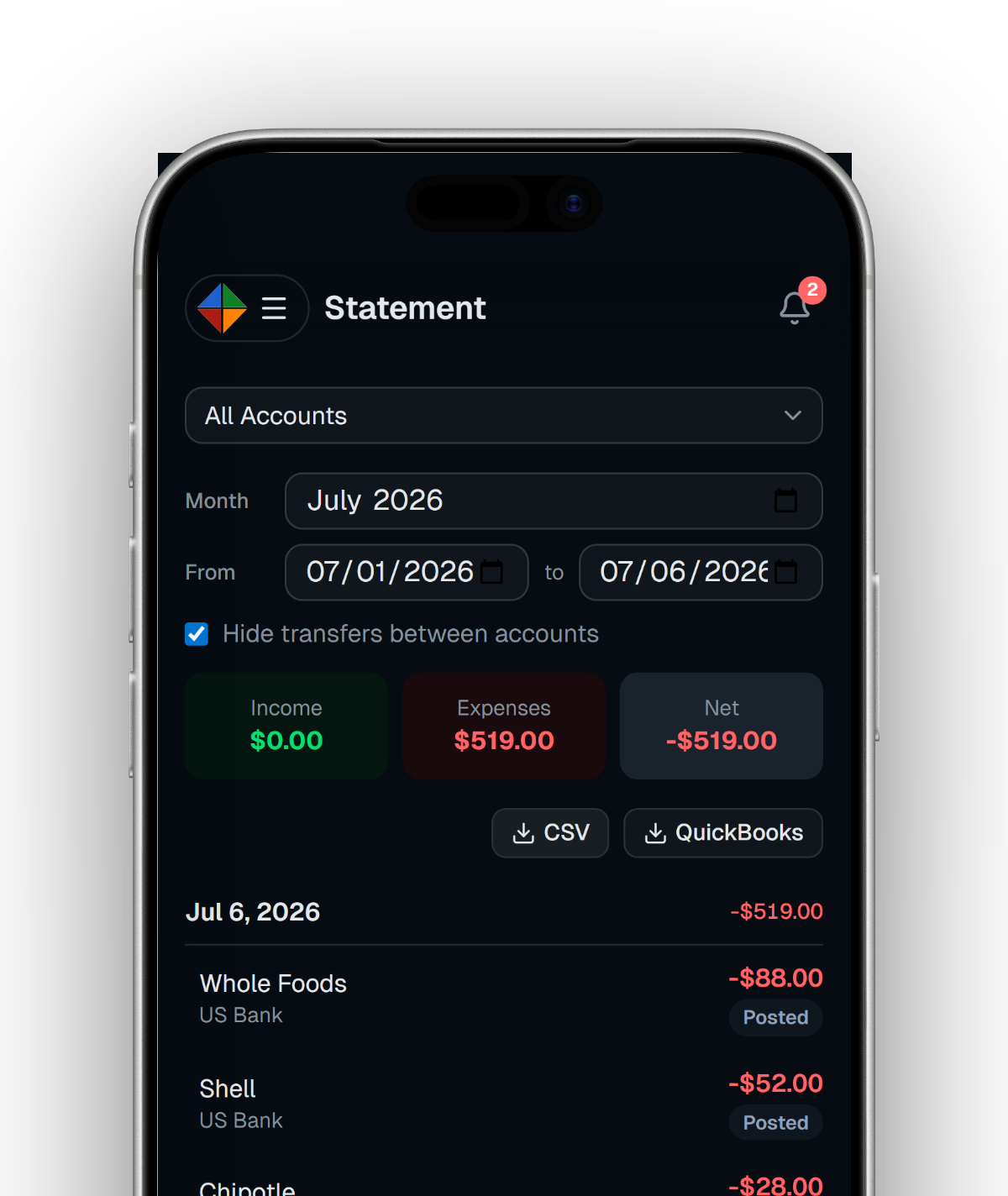 Reports & Statements