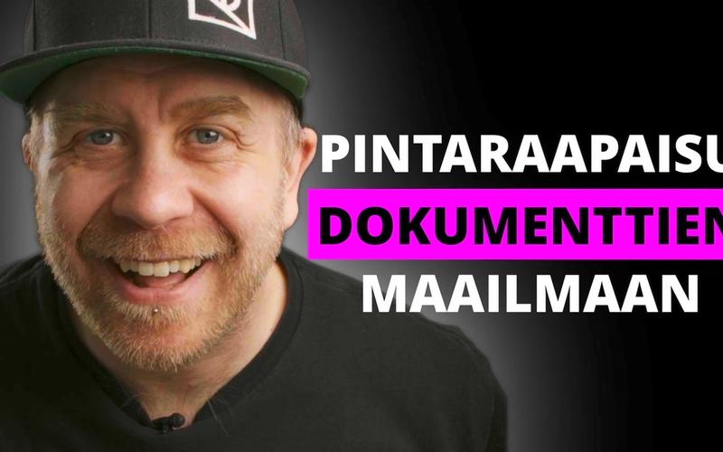 Pintaraapaisu dokumenttien maailmaan – Näin tehdään henkilödokumentti