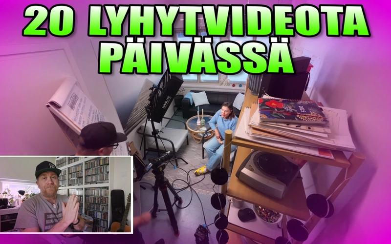 Miten kuvataan 20 laadukasta asiantuntijavideota yhdessä päivässä? (BTS: Niina Luotamo)