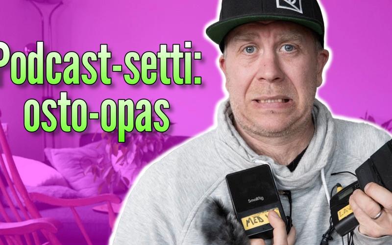 Mitä podcastin aloittaminen oikeasti vaatii? (Lopeta laitehifistely)