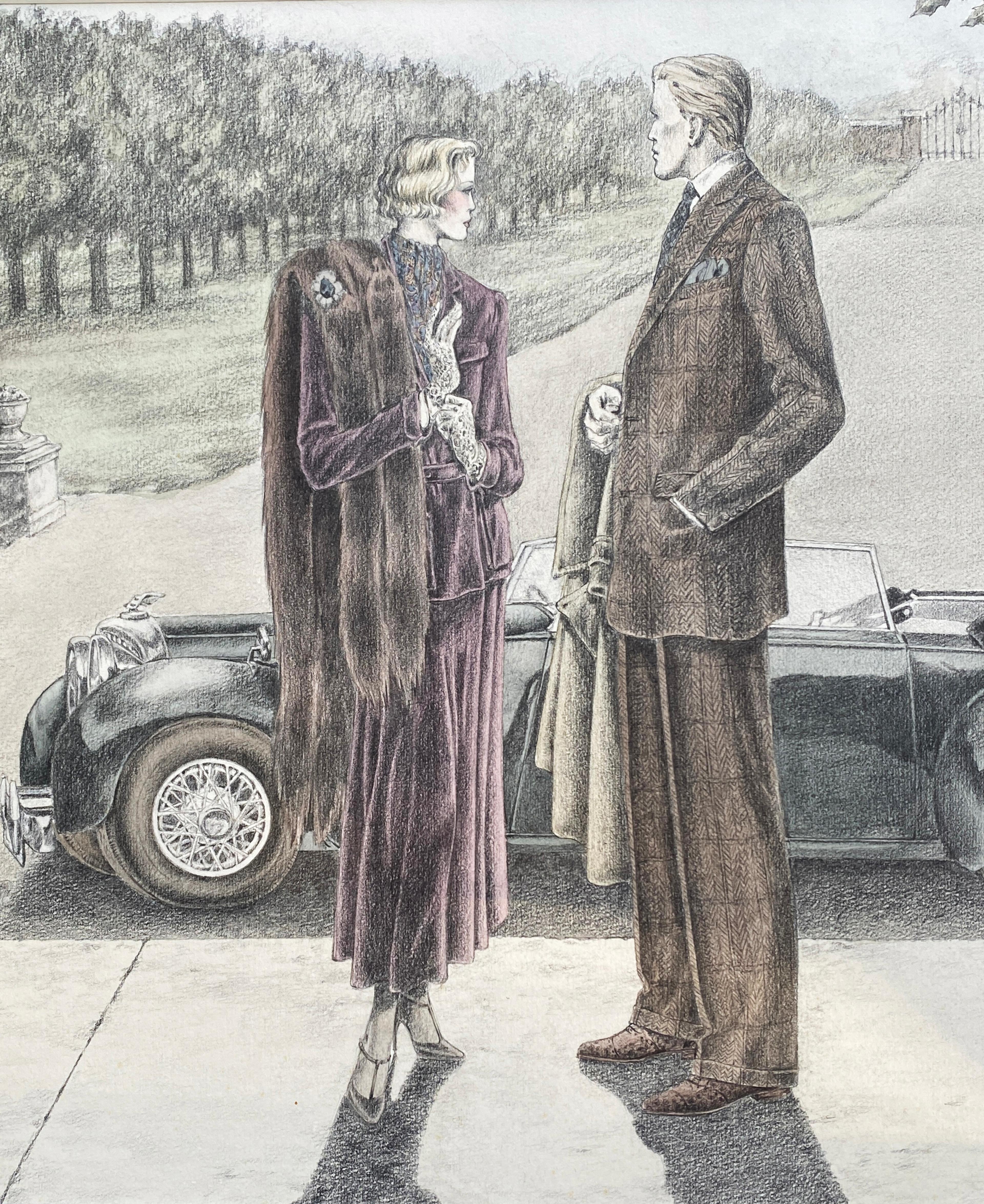 The Morgan (1984) by B. Russell Melzer, detail