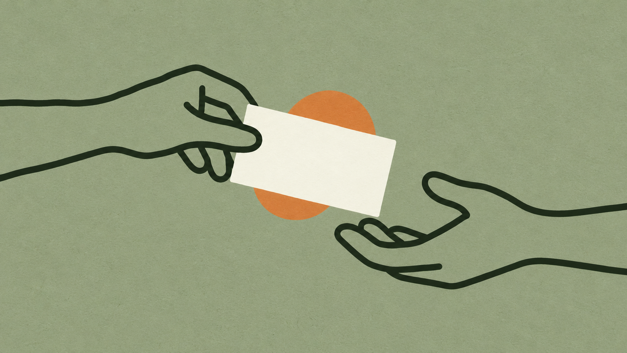 Paper-cut hands sharing tools and support