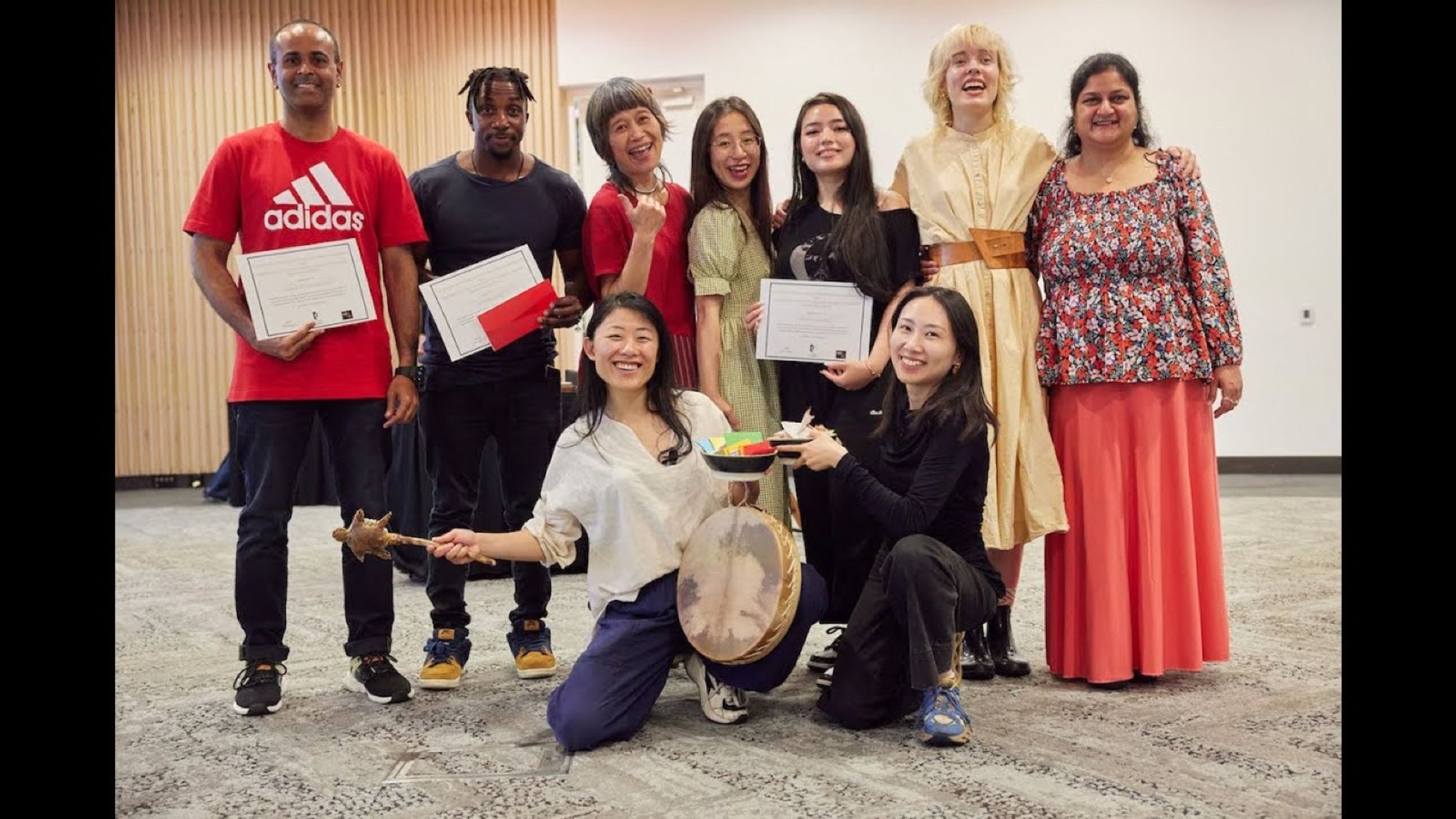 Young people at a creative workshop in Casey
