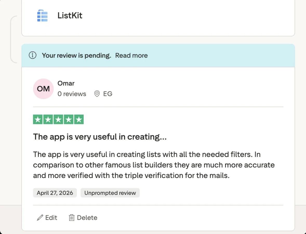Slack screenshot from Omar (EG): data accuracy
