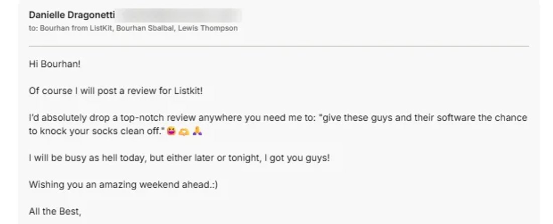 Slack screenshot from Danielle Dragonetti: -
