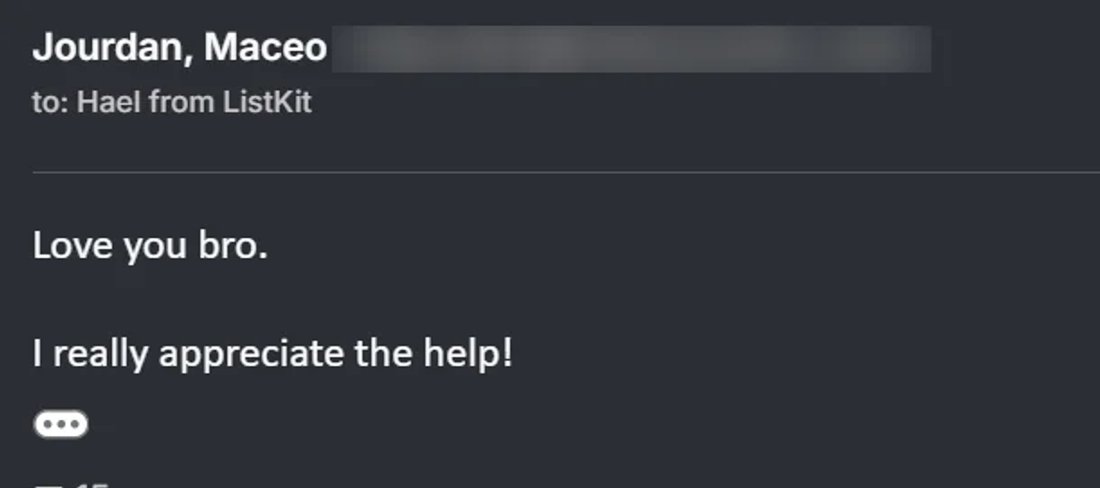Slack screenshot from Maceo Jourdan: -