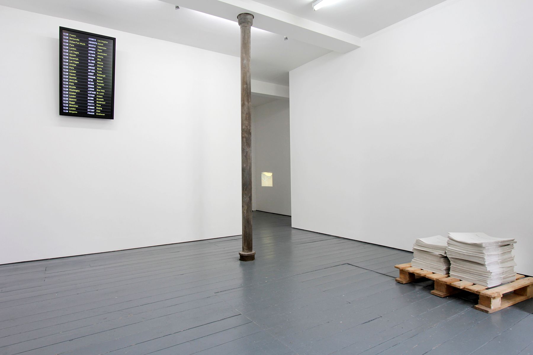 Departure of All installation view 2013