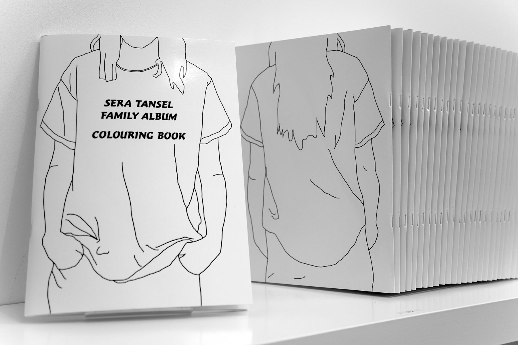 Sera Tansel Family Album Colouring Book