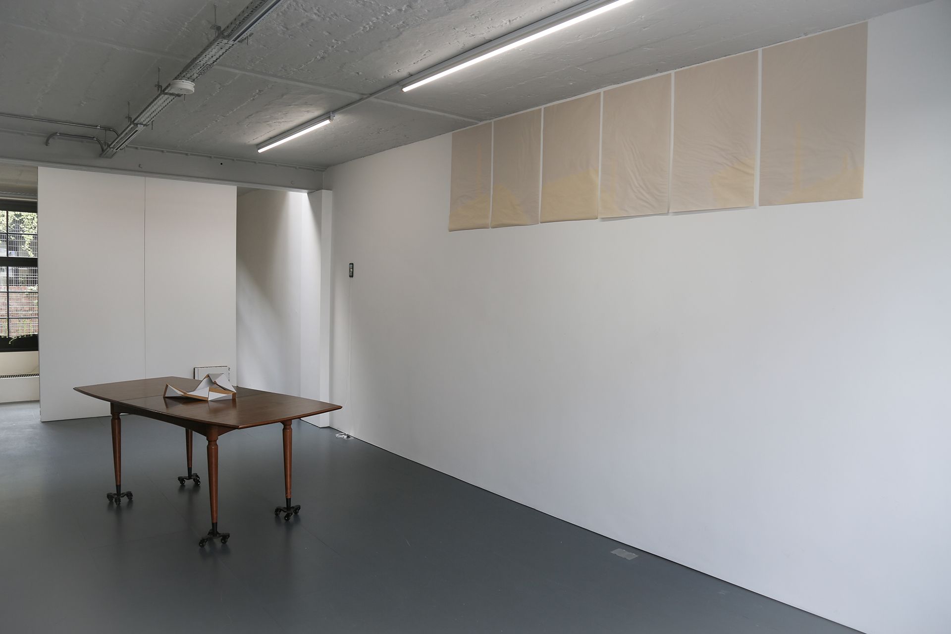 un Lucy Gunning, installation view at No Show Space 2023