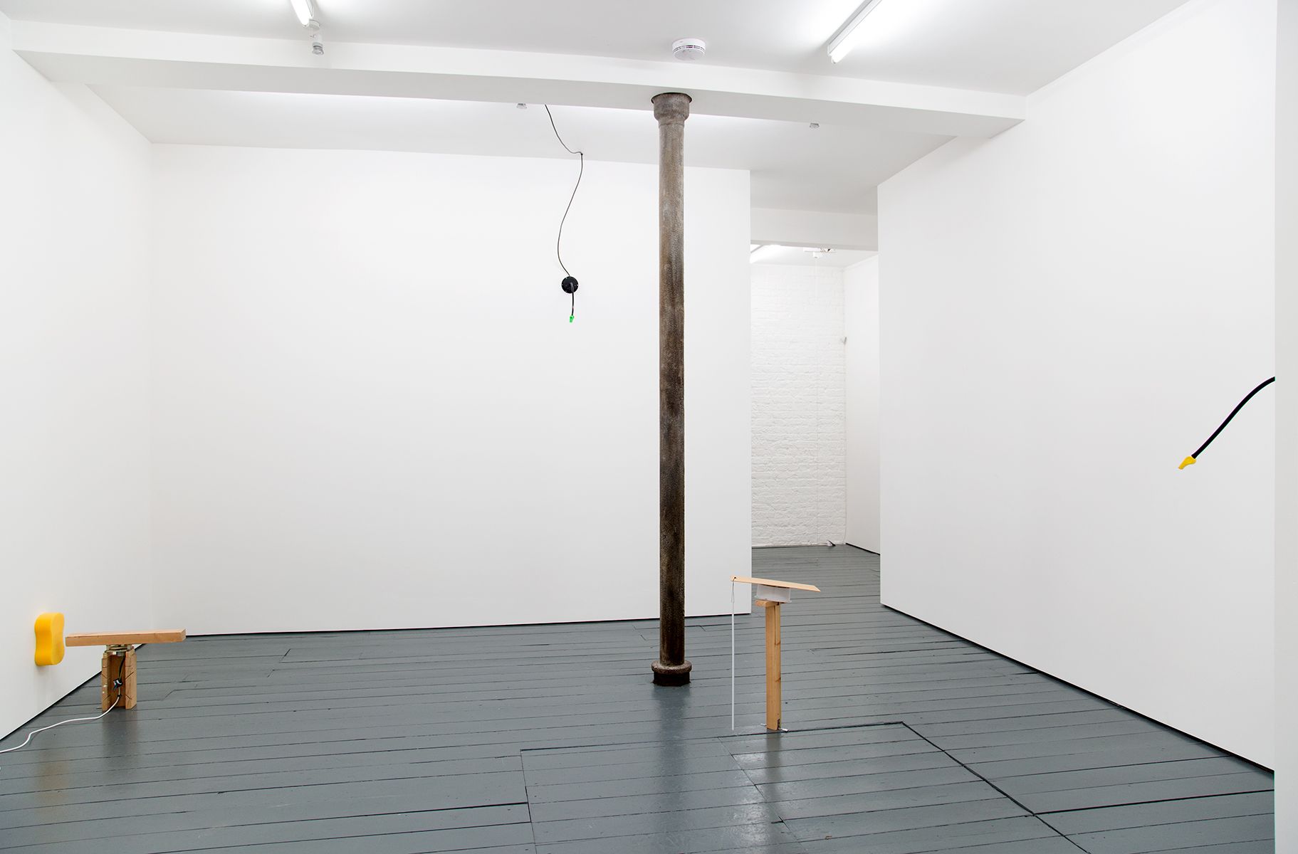 Front space installation view