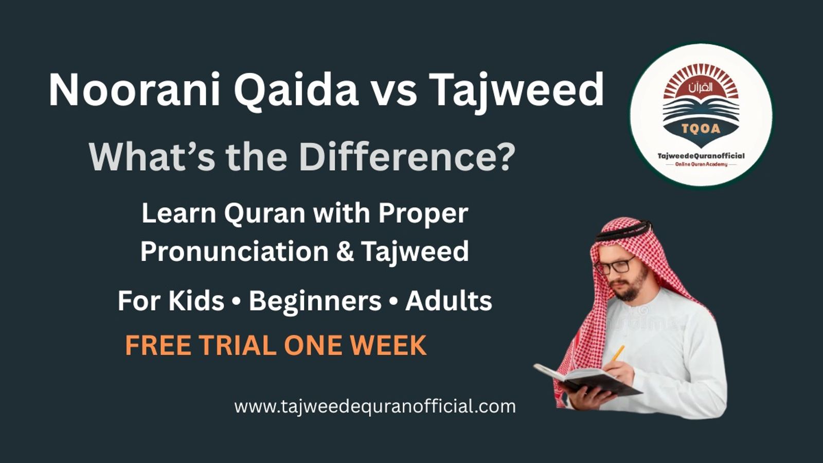 Noorani Qaida vs. Tajweed: What Should Adult Beginners Learn First?