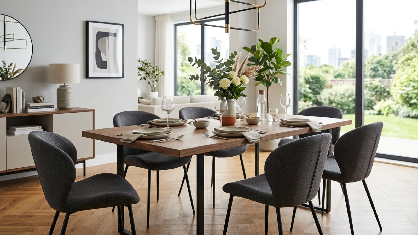 Elegance at the Heart of the Home: Modern Dining Table and Chair Combinations
