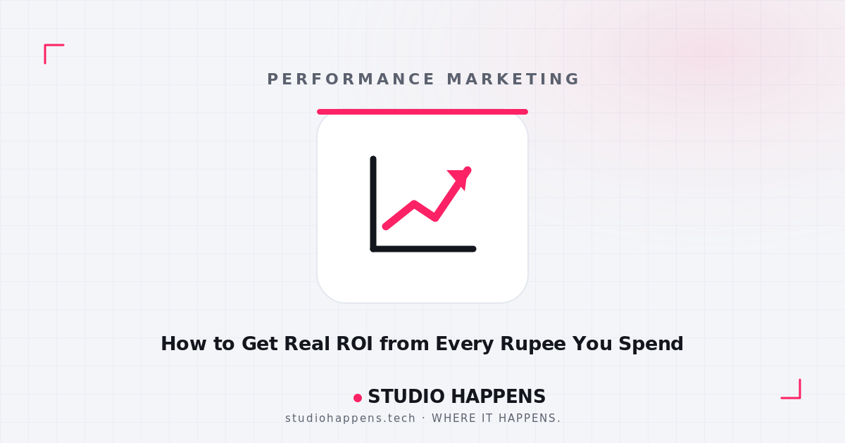 Performance Marketing in Bangalore: How to Get Real ROI from Every Rupee You Spend
