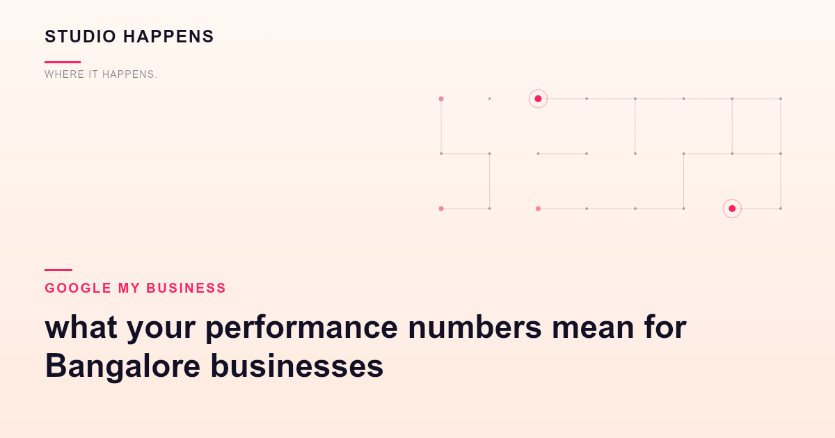 Google Business Profile insights: what your performance numbers mean for Bangalore businesses
