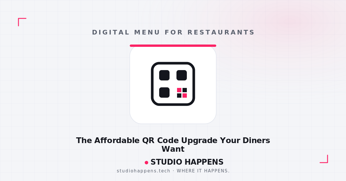 Digital Menu for Restaurants in Bangalore: The Affordable QR Code Upgrade Your Diners Want
