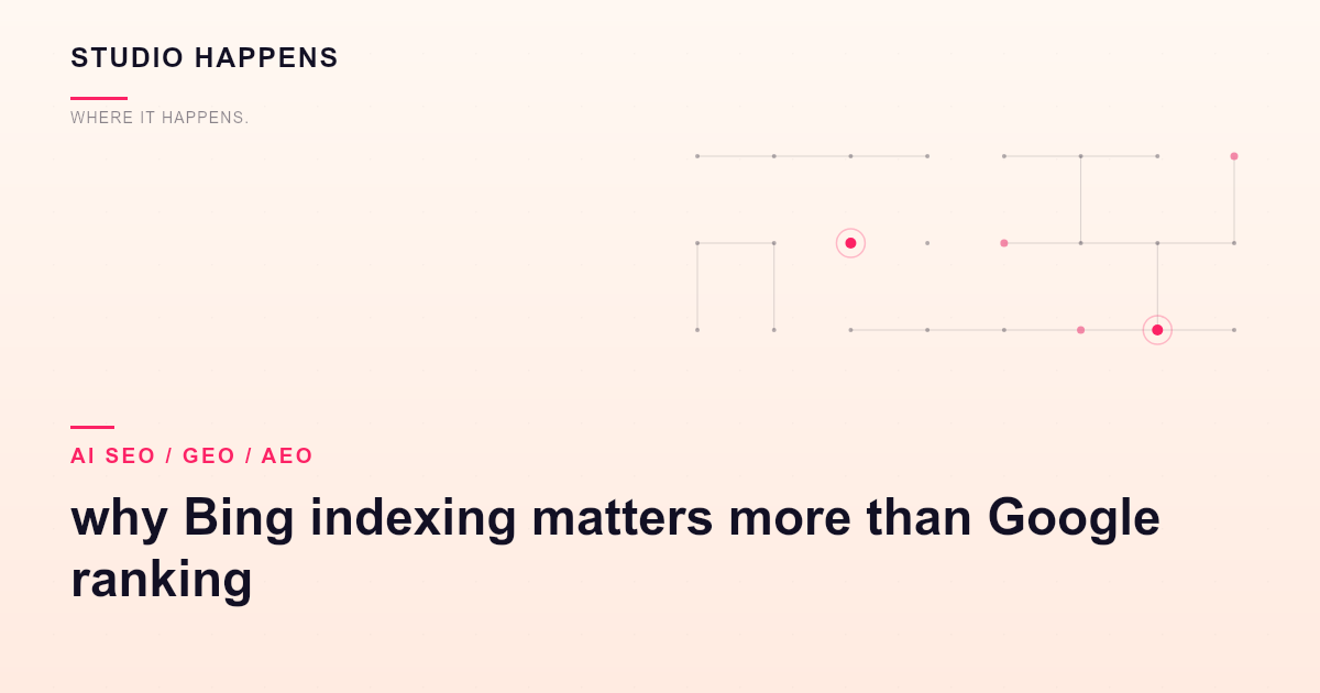 ChatGPT and Bangalore search visibility: why Bing indexing matters more than Google ranking