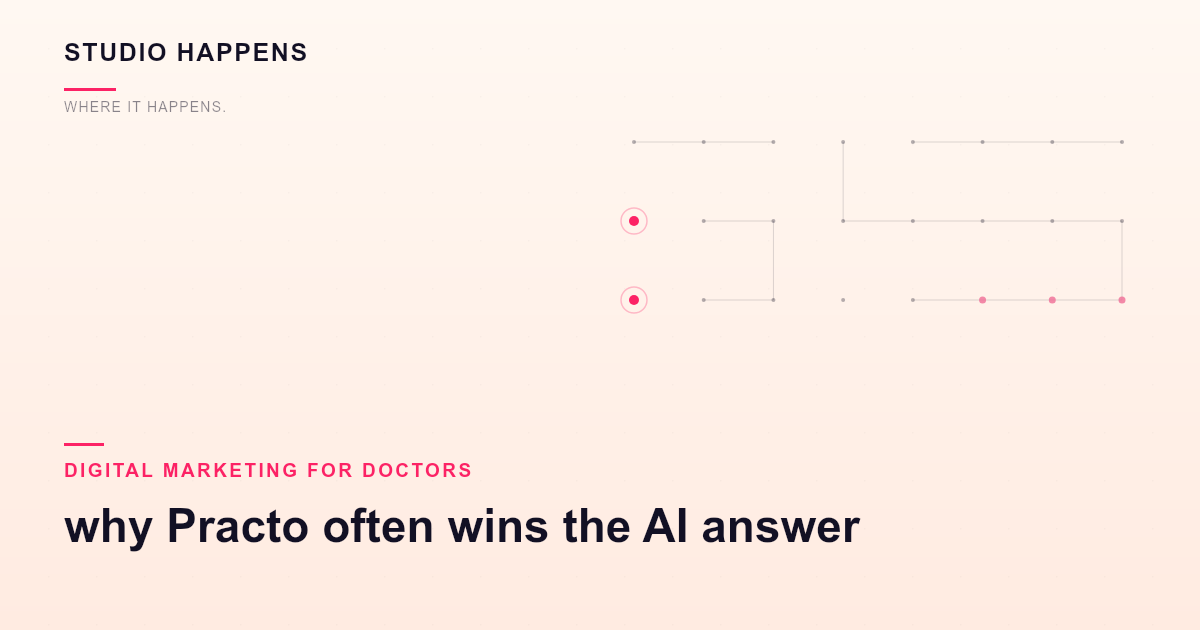 Doctor directory listings vs your clinic website: why Practo often wins the AI answer