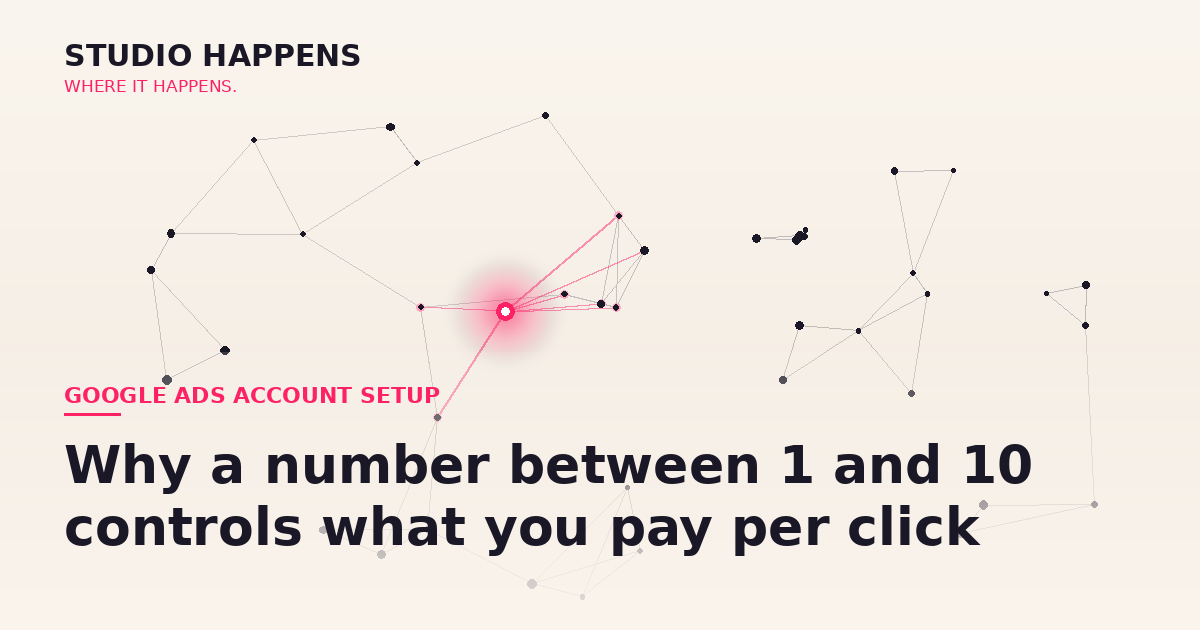 Google Ads Quality Score in Bangalore: Why a number between 1 and 10 controls what you pay per click