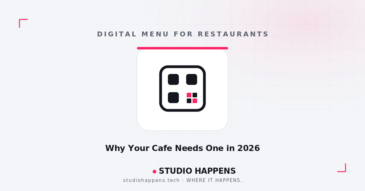 QR Code Menus for Bangalore Cafes: Why Your Cafe Needs One in 2026