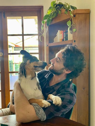 Jesse, lover of dogs