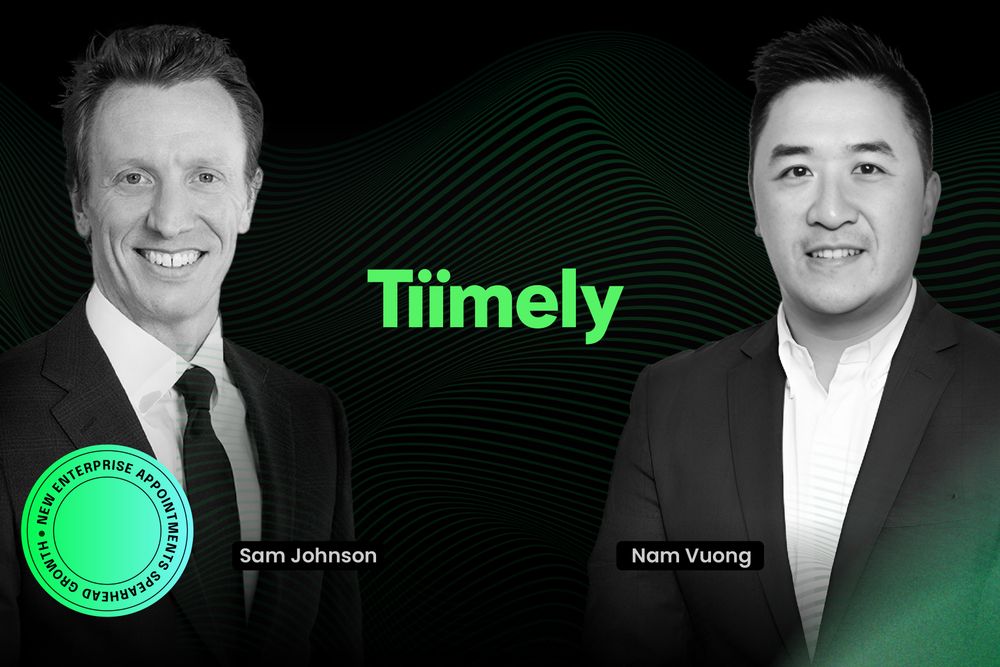 Platform technology company, Tiimely, is propelling its enterprise growth with two strategic sales appointments. Nam Vuong and Sam johnson