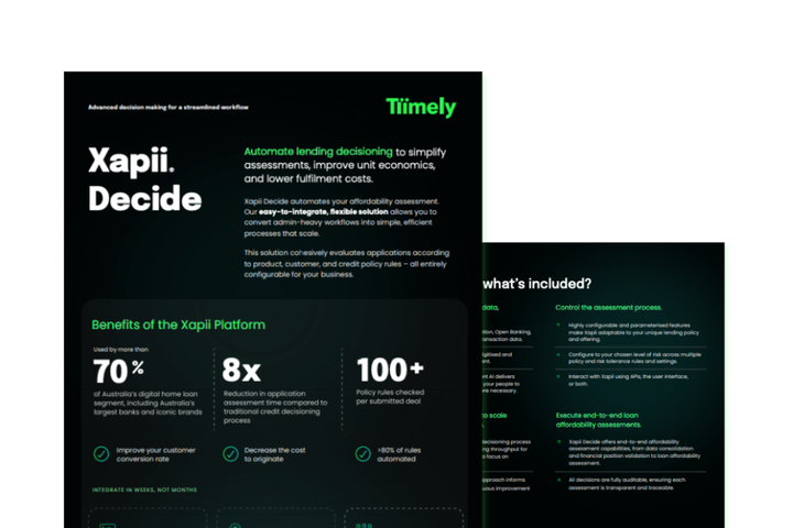 Xapii Decide Overview