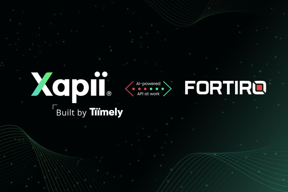 TIimely and Fortiro logos showing API connection