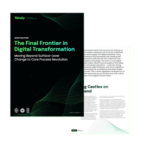 Final Frontier in Digital Transformation White Paper