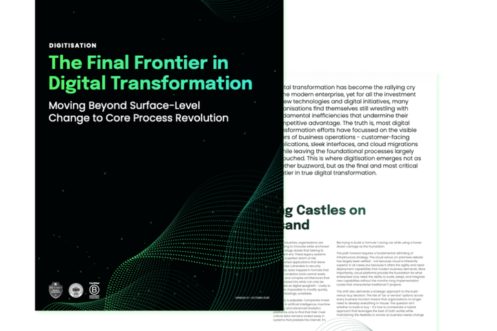 Final Frontier in Digital Transformation White Paper