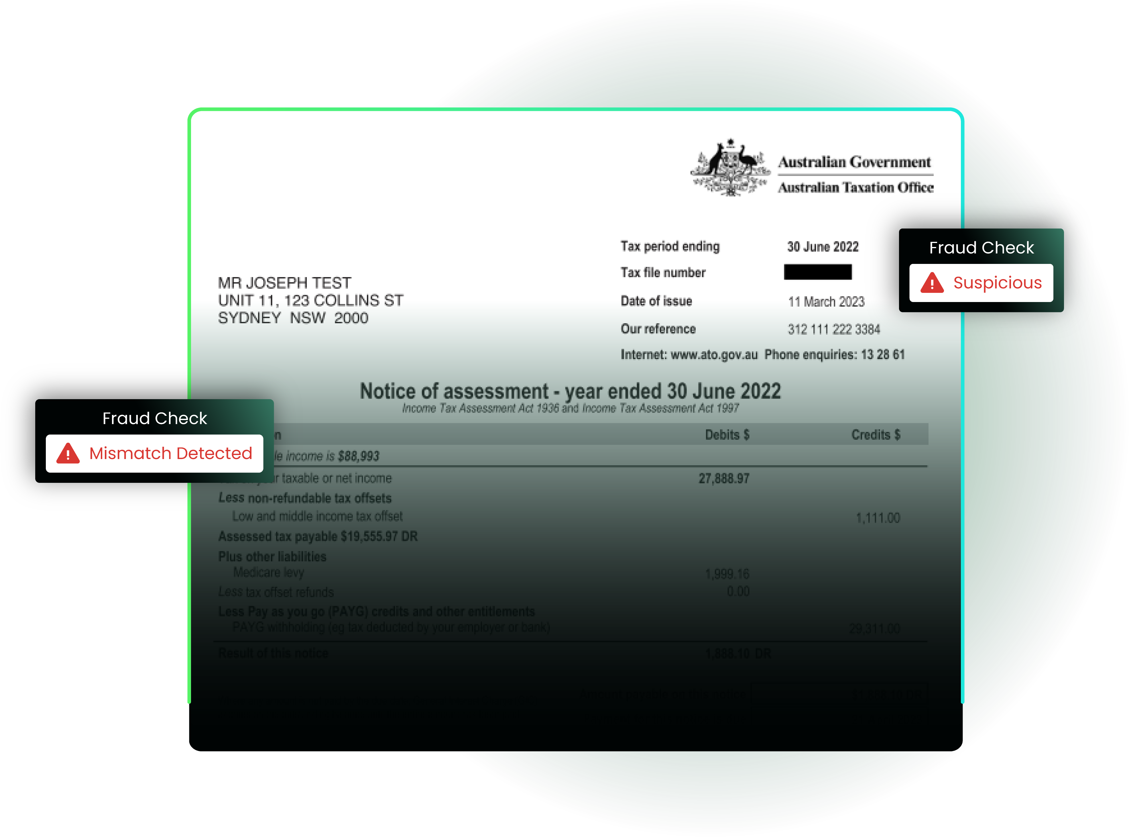 Xapii fraud detection