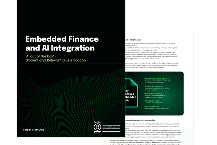 Embedded Finance and AI Integration White Paper