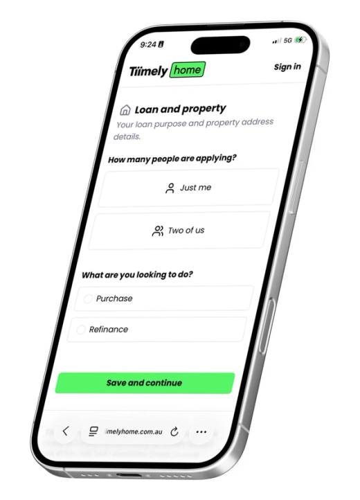 The Tiimely Home digital application