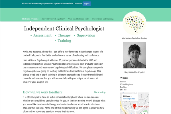mary dobbin psychology website