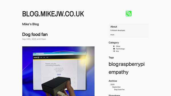 Mike's Blog