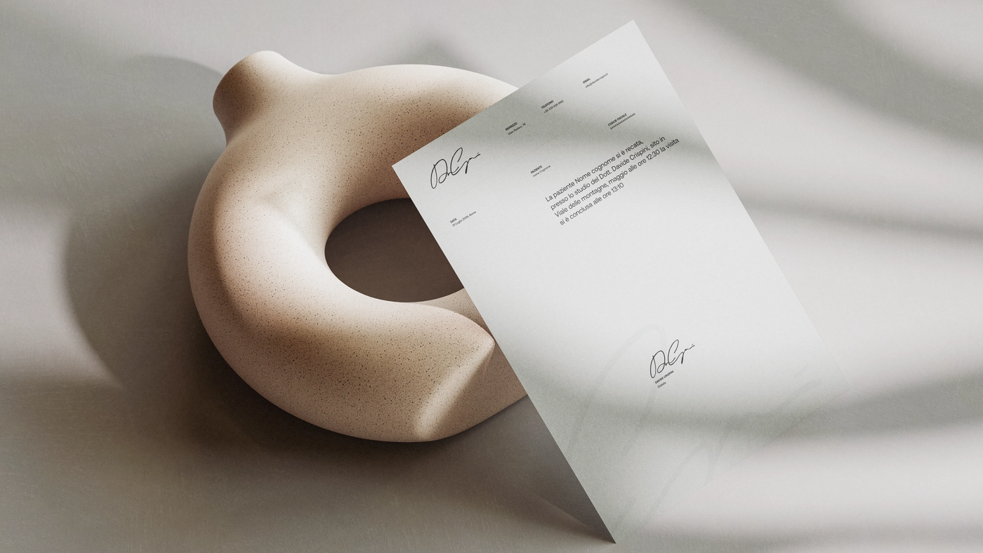 Davide Crispini stationery