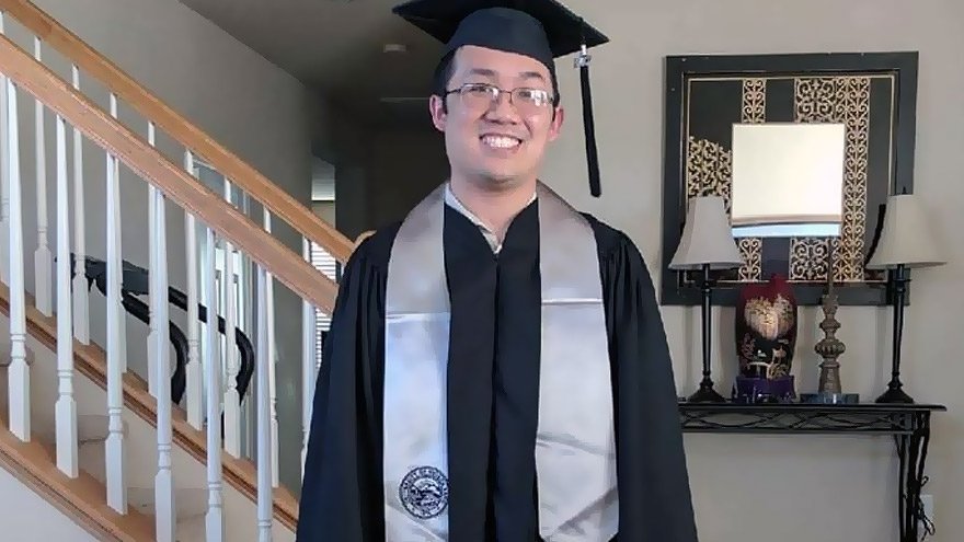 A man smiling 