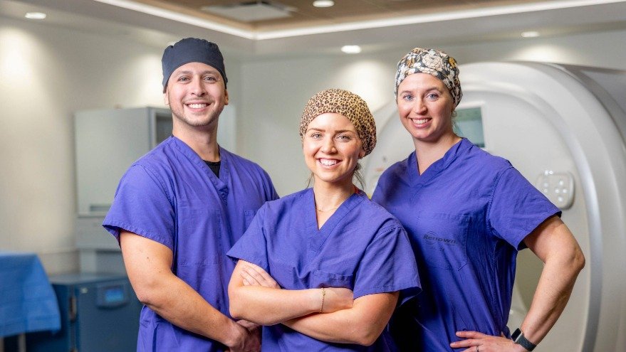 Renown team standing at South Meadows Medical Center