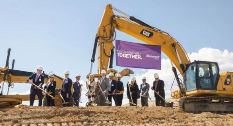 Renown leaders at the future site of the Sparks ambulatory care center