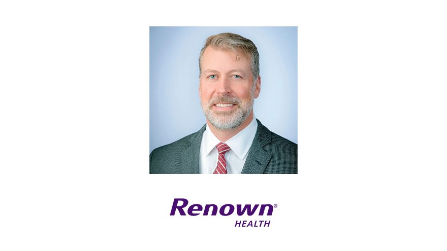Renown CEO with Renown logo 