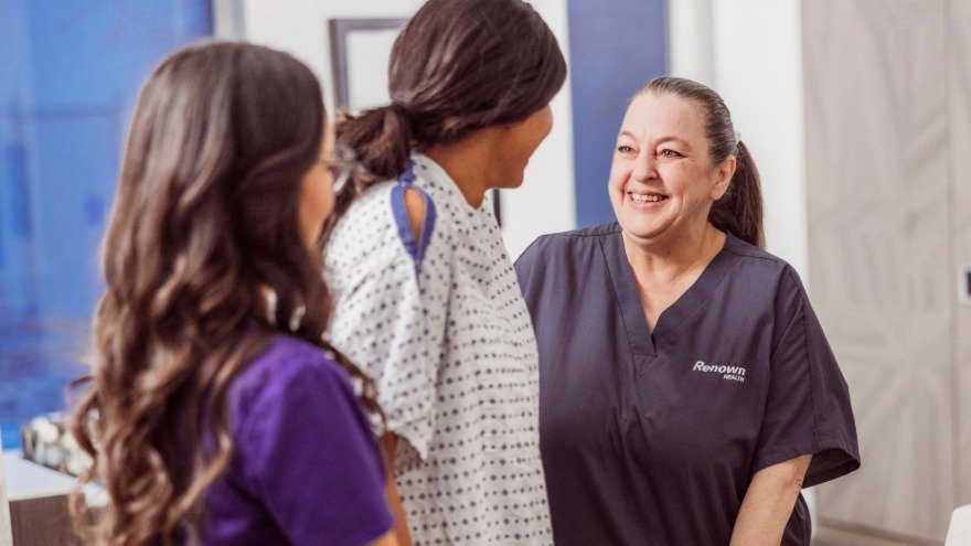 CNA at Renown helps patient
