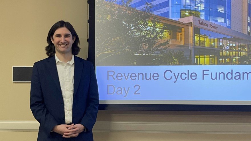 Revenue Cycle Trainer Gives Presentation at Renown Health